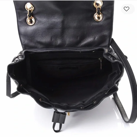 Chanel Black Calfskin Quilted Large Backpack Urban Spirit with GHW - Picture 6 of 9